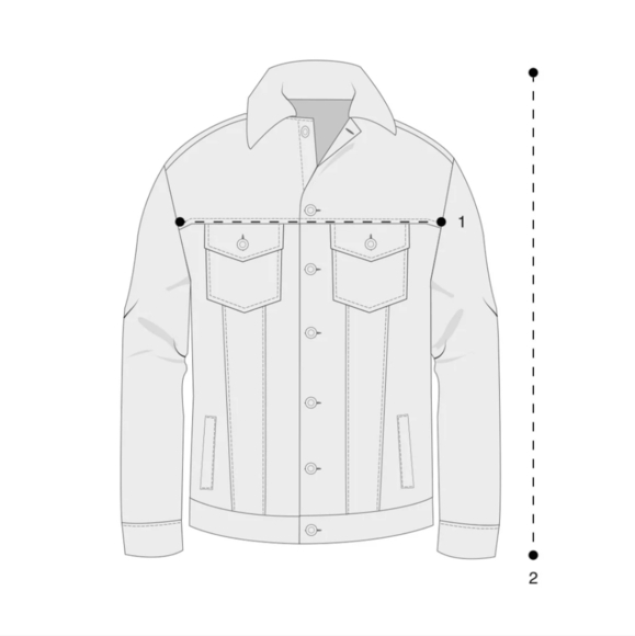 GAP Pioneer Vintage Authentic 1969 Classic Blue Denim Trucker Jacket - Picture 9 of 10